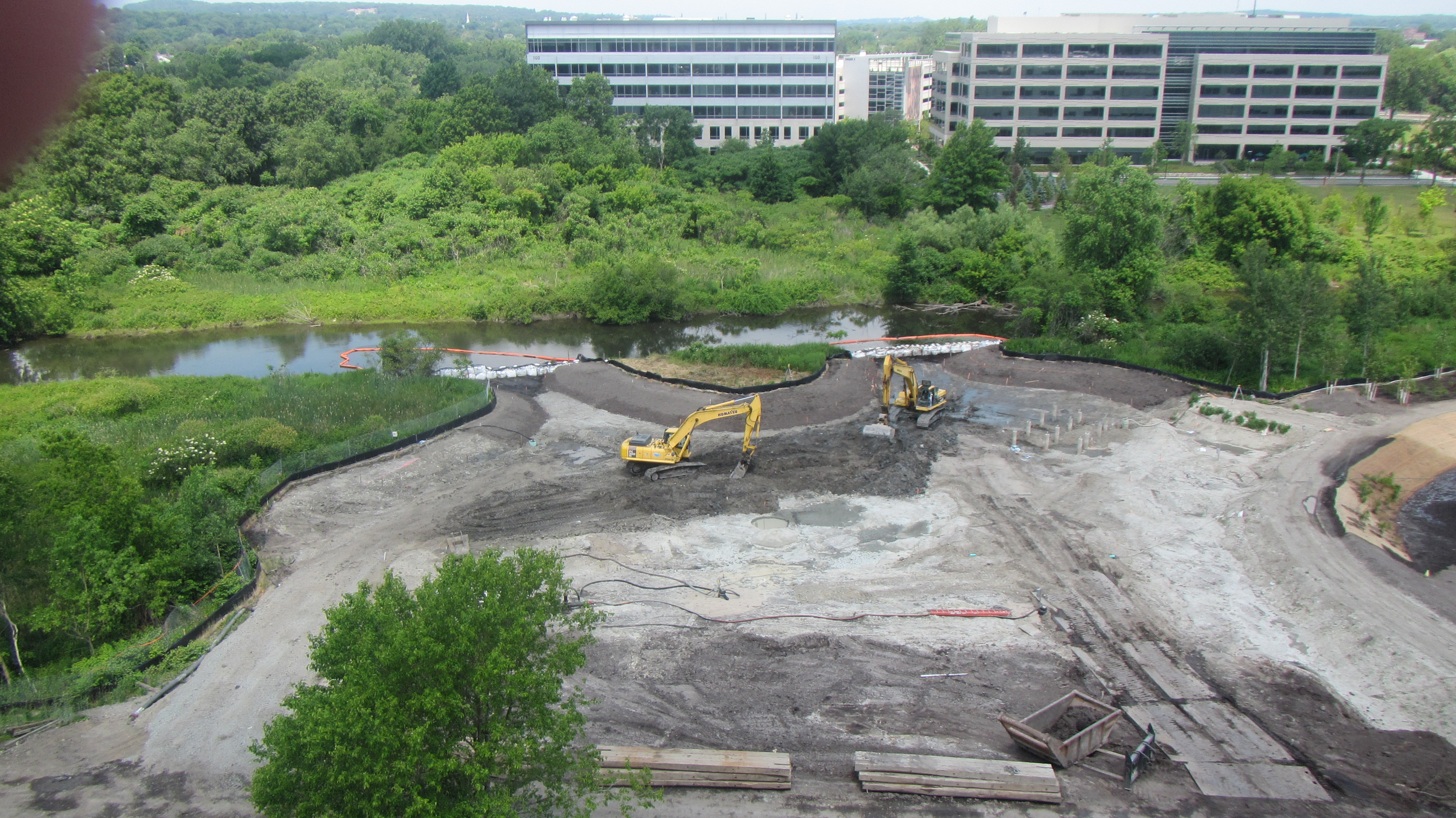 shaping the Oxbow_June 21 2012
